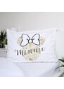 Jerry Fabrics Bavlnené posteľné obliečky Minnie Mouse so zlatou potlačou - 100% bavlna - 70 x 90 cm + 140 x 200 cm