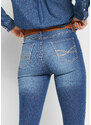 bonprix Strečové džínsy, Skinny, farba modrá