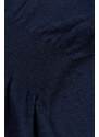 ŠATY GANT LINEN-BLEND COLLAR DRESS modrá XS