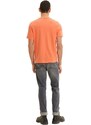 Pánske tričko - Tom Tailor - oranžová - TOM TAILOR