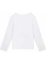 Detská bavlnená košeľa s dlhým rukávom Michael Kors biela farba