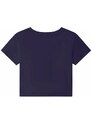 Detské bavlnené tričko Michael Kors tmavomodrá farba