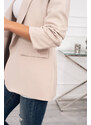 Fashionweek Talianske Elegantné sako,blejzer s riasenými rukávmi K9709