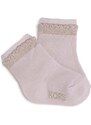 Detské ponožky Michael Kors 4-pak biela farba