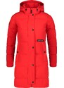 Nordblanc Červený dámsky zimný kabát DEFIANT