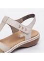 Dámske sandále RIEKER 65919-60 béžová S4