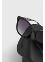 Slnečné okuliare Guess dámske, čierna farba, GU7828_5601B