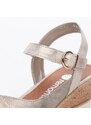 RIEKER Dámske sandále REMONTE R6263-60 béžová S4