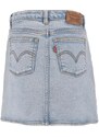 Dievčenská rifľová sukňa Levi's mini, rovný strih