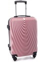 Rogal Zlato-ružový škrupinový cestovný kufor "Motion" - veľ. M, L, XL