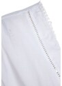 Trendyol Bridal Ecru Belted Midi Woven 100% Cotton Kimono&Kaftan with Stripe Accessories