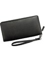 Pierre Cardin Značková čierna dámska peňaženka s vreckom na mobil (KDPN310)