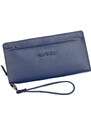 Pierre Cardin Značková modrá dámska peňaženka s vreckom na mobil (GDPN309)