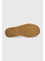 Kožené sandále Guess ZALLA béžová farba, FL6ZLL LEA04