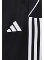 Tréningové nohavice adidas Performance Tiro 23 League čierna farba, s nášivkou, HS3494