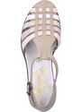 Dámske sandále RIEKER 40973-60 béžová S4