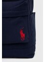 Detský ruksak Polo Ralph Lauren tmavomodrá farba, veľký, jednofarebný