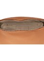 Camel kožená talianska crossbody kabelka Reni Grande Camel s prídavným pruhom NovaKabelka.sk