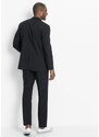 bonprix Oblek z recyklovaného polyesteru (2 dielny): sako a nohavice, farba čierna