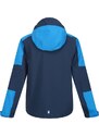 Detská nepremokavá bunda Regatta HIGHTON IV modrá/tmavo modrá