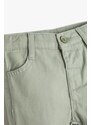 Koton Trousers Slim Fit Pocket Cotton Cotton Adjustable Elastic Waist