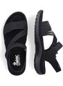 Dámske sandále RIEKER 64870-02 čierna S4