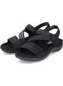 Dámske sandále RIEKER 64870-02 čierna S4
