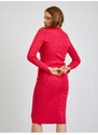 Orsay Dark pink lady skirt with slit - Ladies