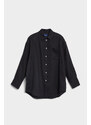 KOŠEĽA GANT OS LINEN SHIRT EBONY BLACK