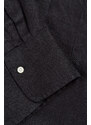 KOŠEĽA GANT OS LINEN SHIRT EBONY BLACK