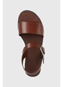 Kožené sandále Vagabond Shoemakers TIA 2.0 TIA 2.0 dámske, hnedá farba, 5531.101.27,
