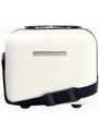 Objem 15 litrov - Puccini - Cestovný kozmetický kufrík 15 litrov malý do lietadla biely Puccini Los Angeles