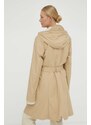 Nepremokavý kabát Rains Curve Jacket 18130.24-24Sand, dámsky, béžová farba, prechodný