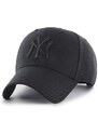 47 Brand Čierna šiltovka New York Yankees s čiernym logom