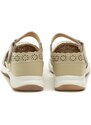 Scandi 220-0185-K1 béžová dámska letná obuv