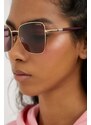 Slnečné okuliare VOGUE dámske, bordová farba