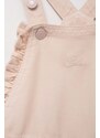 Detské nohavice na traky Guess ružová farba