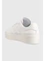Kožené tenisky adidas Originals Superstar Bonega biela farba
