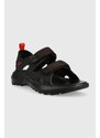 Sandále The North Face HEDGEHOG SANDL III pánske, čierna farba, NF0A46BHKT01