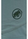 Turistické šortky Mammut Zinal Hybrid zelená farba