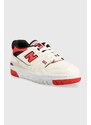 Kožené tenisky New Balance BB550VTB béžová farba