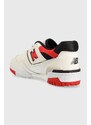 Kožené tenisky New Balance BB550VTB béžová farba