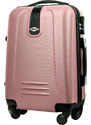 Rogal Ružová sada 2 ľahkých plastových kufrov "Superlight" - veľ. L, XL