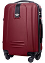 Rogal Tmavočervená sada 2 ľahkých plastových kufrov "Superlight" - veľ. L, XL