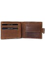 Hnedá pánska peňaženka Valmio Pelle Classic V6