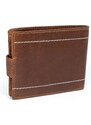Hnedá pánska peňaženka Valmio Pelle Classic V6