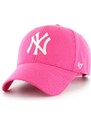 47 Brand Ružová dámska šiltovka NY Yankees s bielym logom