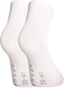 Ponožky Gino bambusové biele (82004)