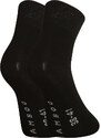 Ponožky Gino bambusové čierne (82004)