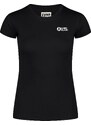 Nordblanc Čierne dámske tričko z organickej bavlny MINIMALISTIC
